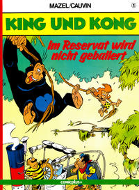 Cover Thumbnail for King und Kong (comicplus+, 1989 series) #1 - Im Reservat wird nicht geballert