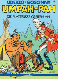 Cover for Umpah-Pah (comicplus+, 1987 series) #2 - Die Plattfüsse greifen an