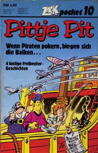 Cover Thumbnail for Zack Pocket (Koralle, 1980 series) #10 - Pittje Pit - Wenn Piraten pokern, biegen sich die Balken