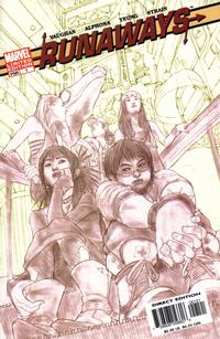Cover for Runaways (Marvel, 2005 series) #1 [Cover B]