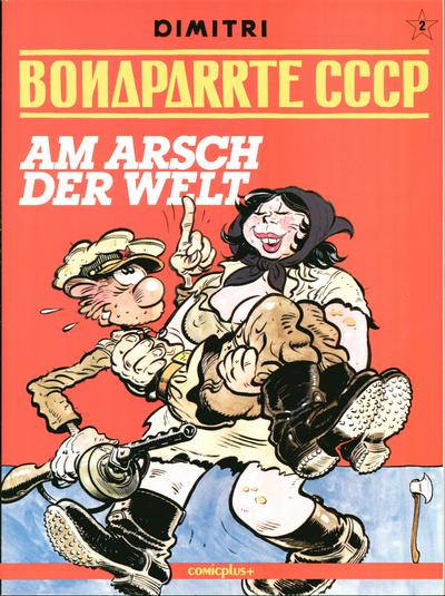 Cover for Bonaparrte CCCP (comicplus+, 1990 series) #2 - Am Arsch der Welt
