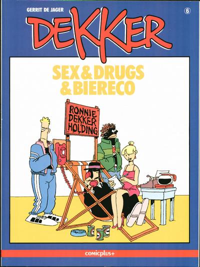 Cover for Dekker (comicplus+, 1986 series) #6 - Sex & Drugs & Biereco