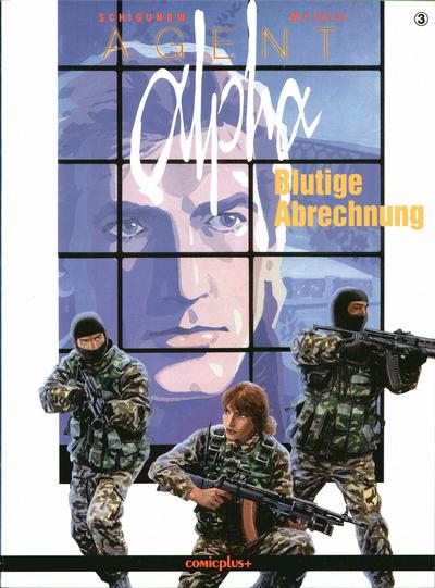 Cover for Agent Alpha (comicplus+, 1997 series) #3 - Blutige Abrechnung
