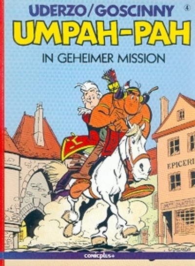 Cover for Umpah-Pah (comicplus+, 1987 series) #4 - In geheimer Mission