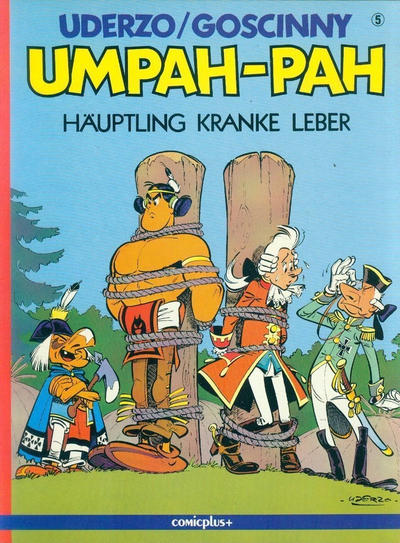 Cover for Umpah-Pah (comicplus+, 1987 series) #5 - Häuptling Kranke Leber