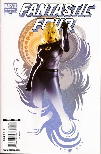 Cover for Fantastic Four (Marvel, 1998 series) #575 [Women of Marvel]
