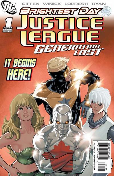 Cover for Justice League: Generation Lost (DC, 2010 series) #1 [Kevin Maguire Cover]