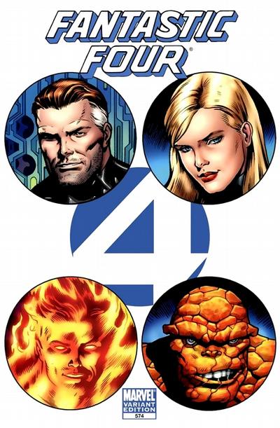 Cover for Fantastic Four (Marvel, 1998 series) #574 [Eaglesham cover]