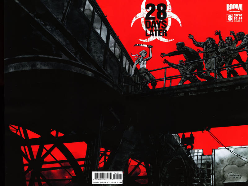 Cover for 28 Days Later (Boom! Studios, 2009 series) #8 [Cover B]
