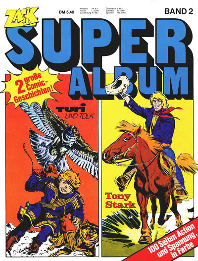 Cover for Zack Super Album (Koralle, 1981 series) #2