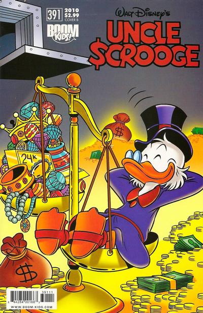 Cover for Uncle Scrooge (Boom! Studios, 2009 series) #391 [Cover B]
