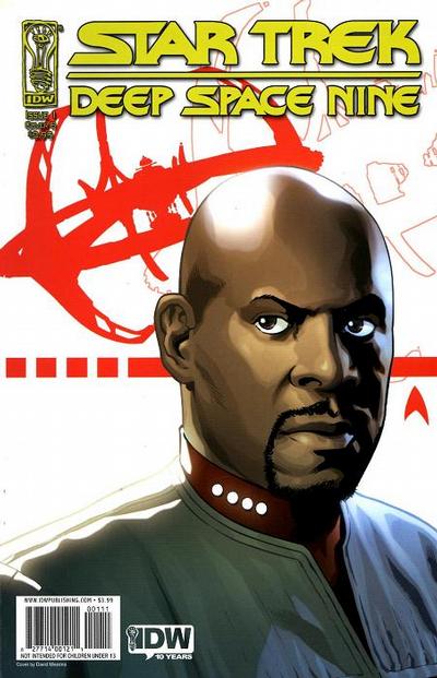 Cover for Star Trek: Deep Space Nine: Fool's Gold (IDW, 2009 series) #1 [Cover B]
