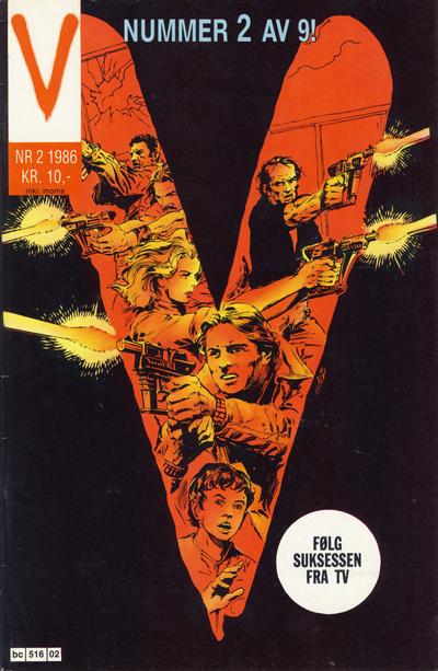 Cover for V-serien (Semic, 1986 series) #2/1986