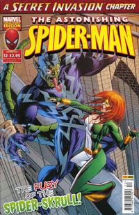 Cover for Astonishing Spider-Man (Panini UK, 2009 series) #12