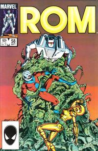 Cover for Rom (Marvel, 1979 series) #58 [Direct]