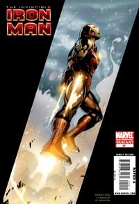 Cover Thumbnail for Invincible Iron Man (Marvel, 2008 series) #17 [Second Printing]