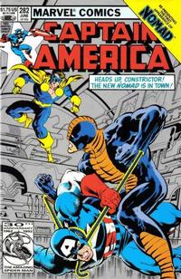 Cover Thumbnail for Captain America (Marvel, 1968 series) #282 [Second Printing]
