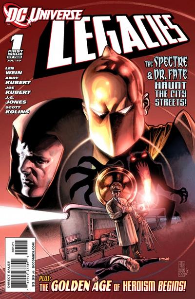 Cover for DCU: Legacies (DC, 2010 series) #1 [J. G. Jones Cover]