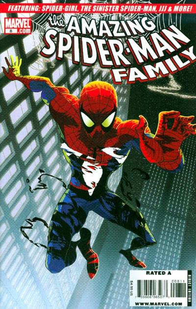 Cover for Amazing Spider-Man Family (Marvel, 2008 series) #8