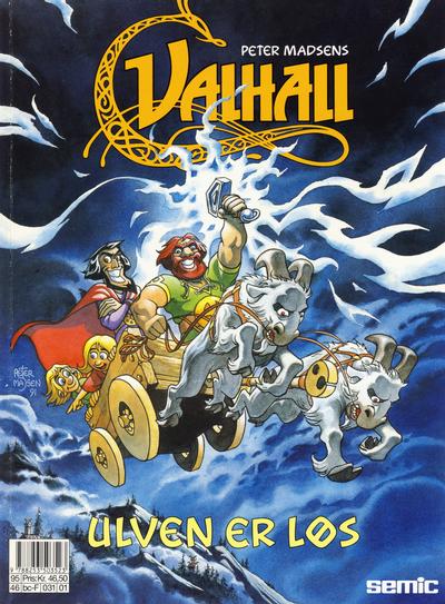 Cover for Valhall (Semic, 1987 series) #1 [tredje utgave] - Ulven er løs