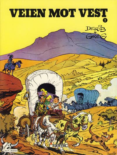 Cover for Veien mot vest (Semic, 1980 series) #2