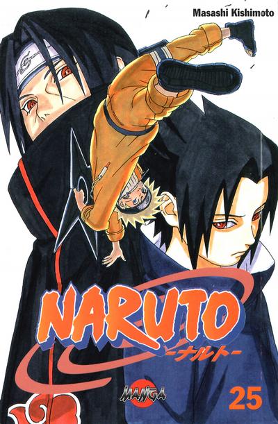 Cover for Naruto (Bonnier Carlsen, 2006 series) #25