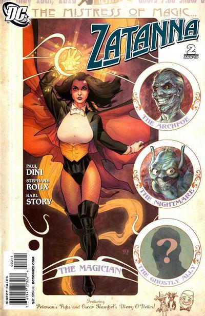 Cover for Zatanna (DC, 2010 series) #2