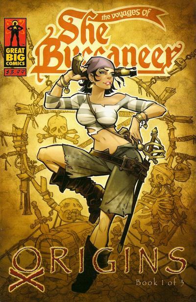 Cover for The Voyages of SheBuccaneer (Great Big Comics, 2008 series) #7