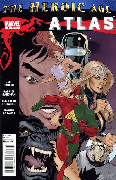 Cover for Atlas (Marvel, 2010 series) #1 [Regular cover]