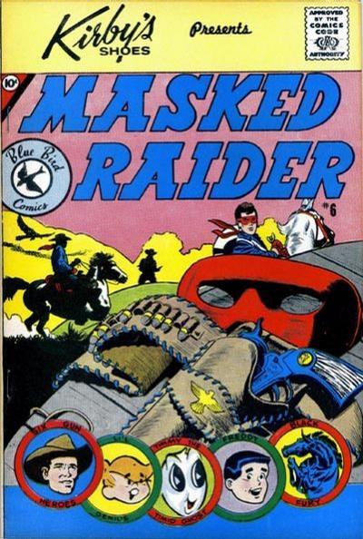 Cover for Masked Raider (Charlton, 1959 series) #6 [Kirby's Shoes]