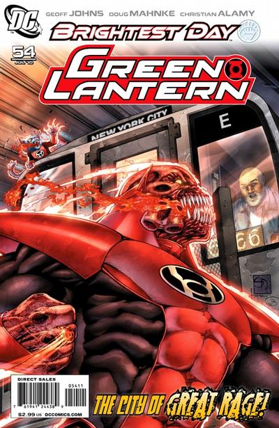 Cover for Green Lantern (DC, 2005 series) #54