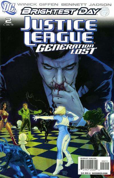 Cover for Justice League: Generation Lost (DC, 2010 series) #2 [Tony Harris Cover]