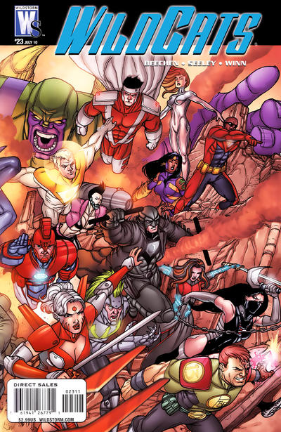 Cover for Wildcats (DC, 2008 series) #23
