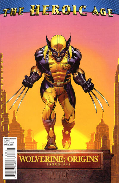 Cover for Wolverine: Origins (Marvel, 2006 series) #48 [Heroic Age Variant]