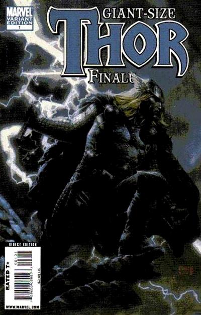 Cover for Thor Giant-Size Finale (Marvel, 2010 series) #1 [Finch Variant]