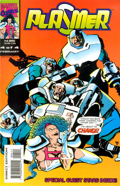 Cover for Plasmer (Marvel, 1993 series) #4