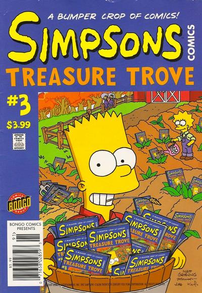 Cover for Simpsons Comics Treasure Trove (Bongo, 2009 series) #3 [Newsstand]