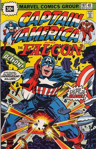 Cover for Captain America (Marvel, 1968 series) #197 [30¢]