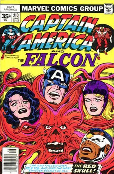Cover for Captain America (Marvel, 1968 series) #210 [35¢]