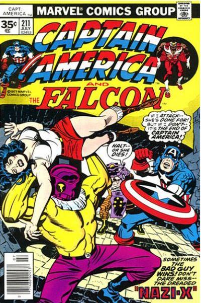 Cover for Captain America (Marvel, 1968 series) #211 [35¢]