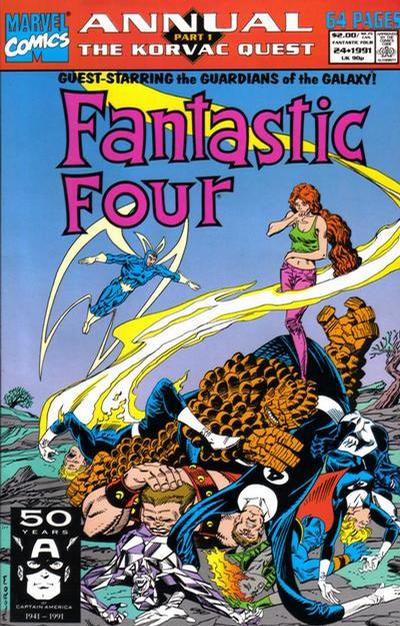 Cover for Fantastic Four Annual (Marvel, 1963 series) #24 [Direct]