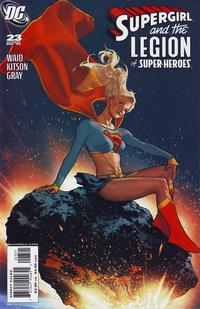 Cover Thumbnail for Supergirl and the Legion of Super-Heroes (DC, 2006 series) #23 [Adam Hughes Cover]