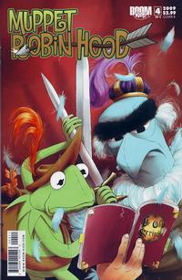 Cover Thumbnail for Muppet Robin Hood (Boom! Studios, 2009 series) #4 [Cover B]