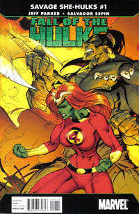 Cover Thumbnail for Fall of the Hulks: The Savage She-Hulks (Marvel, 2010 series) #1
