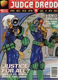 Cover for Judge Dredd Megazine (Fleetway Publications, 1995 series) #12