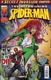 Cover for Astonishing Spider-Man (Panini UK, 2009 series) #13