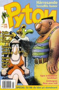 Cover Thumbnail for Pyton (Atlantic Förlags AB, 1990 series) #1/1998