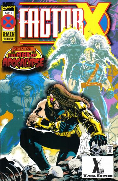 Cover for Factor-X (Marvel, 1995 series) #1 [Second Printing - X-Tra Edition]