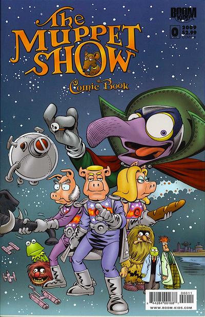 Cover for The Muppet Show: The Comic Book (Boom! Studios, 2009 series) #0 [Cover B]