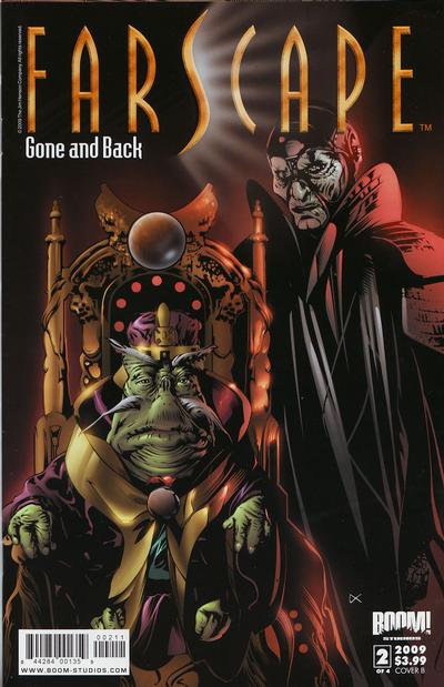 Cover for Farscape: Gone and Back (Boom! Studios, 2009 series) #2 [Cover B]